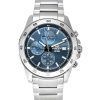 Casio Edifice Analog Standard Chronograph Rustfrit Stål Blå Urskive Quartz EFR-526D-2A 100M herreur