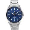 Casio Edifice Analog Stainless Steel Blue Dial Quartz EFV-150D-2A 100M herreur