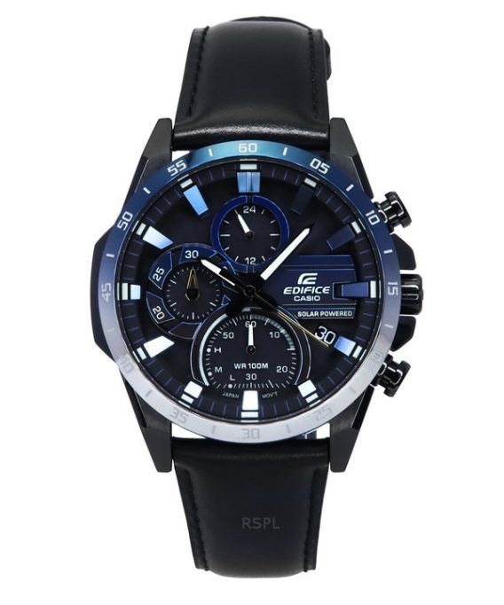 Casio Edifice Nighttime Drive Series Analog Chronograph Black Dial Solar EQS-940NL-1A 100M herreur