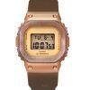 Casio G-Shock digital brun ionbelagt bezel biobaseret harpiksbånd Quartz GM-S5600UBR-5 200M dameur