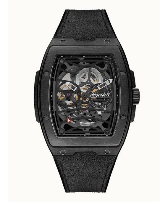 Ingersoll The ChAlleenger Black Skeleton Dial Automatic I12307 Herreur