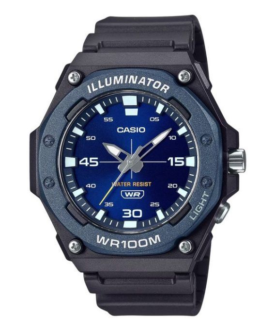 Casio Standard Analog Resin Rem Blue Dial Quartz MW-620H-2AV 100M herreur