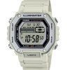 Casio Standard Digital Hvid Resin Rem Quartz MWD-110H-8AV 100M herreur