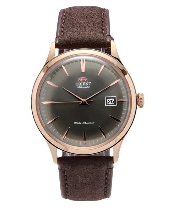 Orient Bambino Version 4 Læderrem Bronze Urskive Automatisk RA-AC0P04Y10B herreur