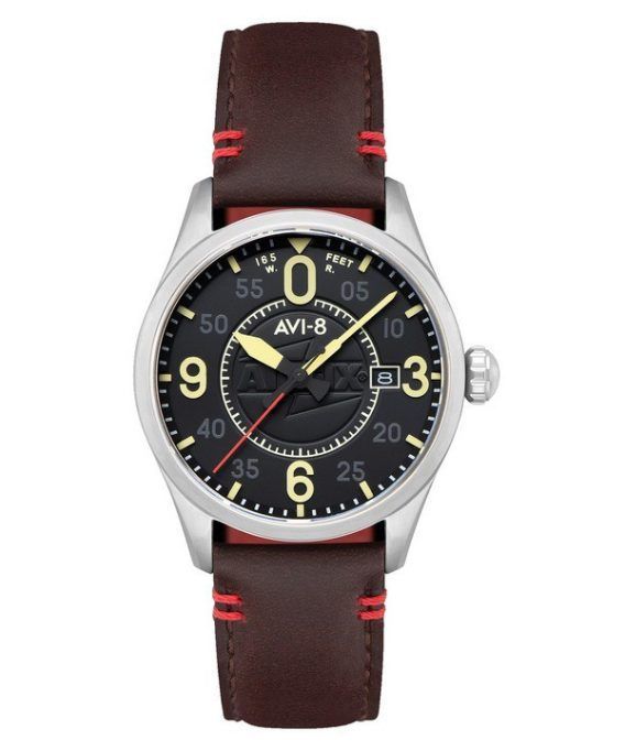 AVI-8 Spitfire Smith Automatic Airfix Edition Granit Black Dial AV-4090-08 herreur