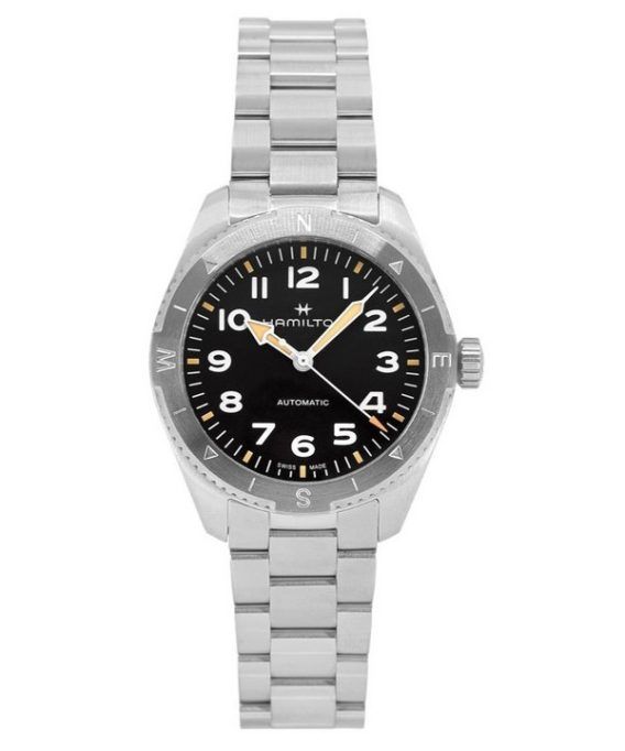 Hamilton Khaki Field Expedition Rustfrit Stål Sort Urskive Automatisk H70315130 100M herreur