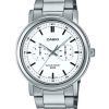 Casio Standard Analog rustfrit stål hvid skive Quartz MTP-E335D-7EV herreur