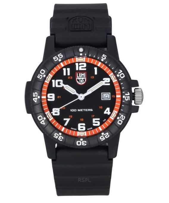 Luminox SEA Turtle Giant Polyurethan Rem Black Dial Quartz XS.0329.1 100M herreur