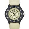 Luminox Original Navy Seal EVO gummirem Beige Urskive Quartz Diver',s XS.3010.EVO.S 200M herreur