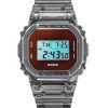 Casio G-Shock Digital Grå Translucent Resin Rem Quartz DW-5600TLS-8 200M herreur