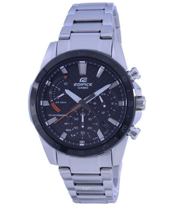 Casio Edifice Chronograph Analog Solar EQS-930DB-1A EQS930DB-1 100M herreur