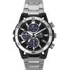 Casio Edifice Sospensione Analog Chronograph Rustfrit Stål Grey Dial Solar Powered EQS-960D-1AV 100M herreur