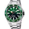 Festina The Originals Stainless Steel Green Dial Quartz Diver',s F20663-2 200M herreur