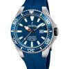 Festina The Originals gummirem Blue Dial Quartz Diver',s F20664-1 200M herreur