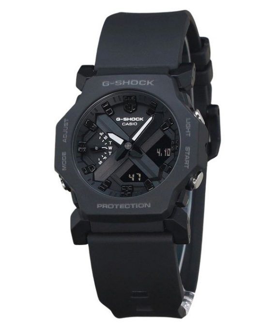 Casio G-Shock Analog Digital Black Resin Black Dial Quartz GA-2300-1A 200M herreur