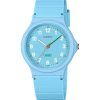 Casio Pop Analog Blå Bio-baseret harpiksrem Blue Dial Quartz LQ-24B-2B Dameur