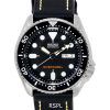 Seiko Automatic Divers Black Leather SKX007K1-LS2 200M Mens Watch