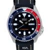 Seiko Automatic Divers Black Leather SKX009K1-LS2 200M Mens Watch