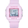 Casio Baby-G digital harpiksrem Pink Urskive Quartz BGD-10-4 100M dameur