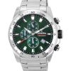 Festina Sports Chorongraph Rustfrit stål Grøn skive Quartz F20463-3 F204633 100M herreur