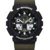 Casio G-Shock Analog Digital Resin Rem Black Dial Quartz GA-100TU-1A3 200M herreur