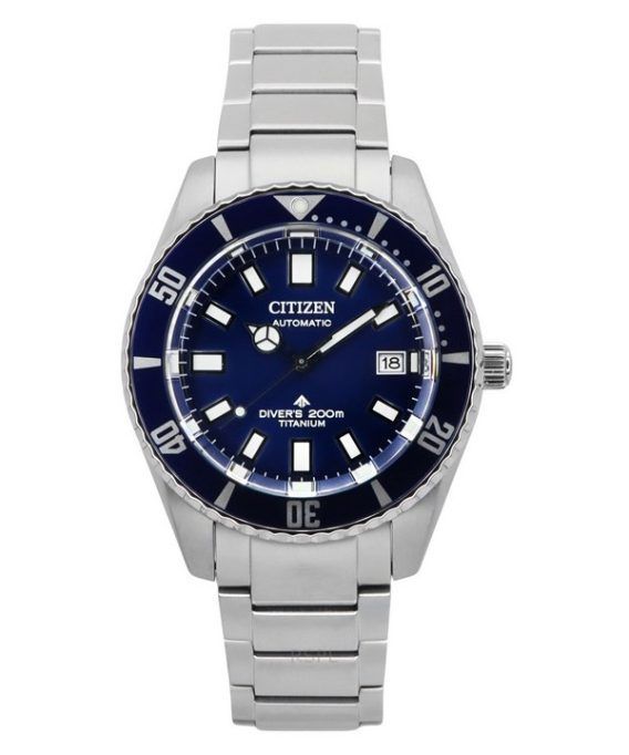 Citizen Promaster Fujitsubo Super Titanium Blue Dial Automatic Diver&#39,s NB6021-68L 200M herreur