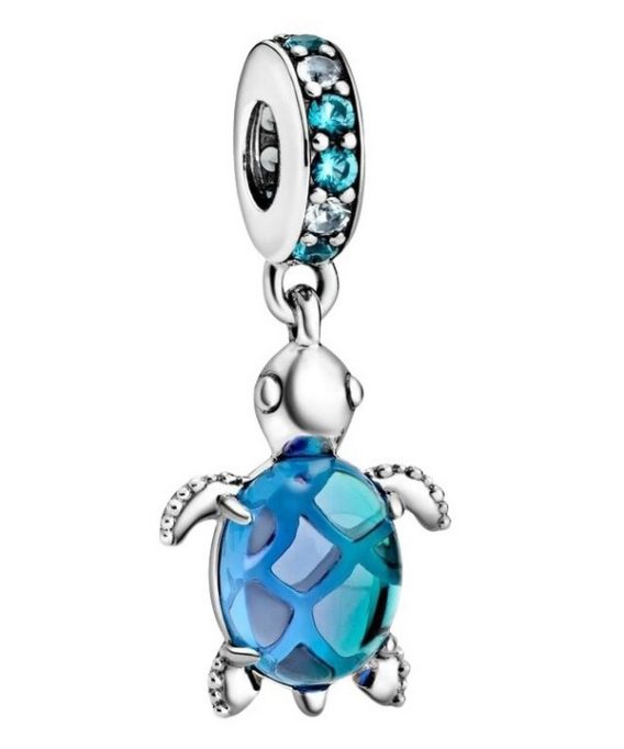 Pandora Murano glas Havskildpadde Dangle Charm 798939C01 til kvinder