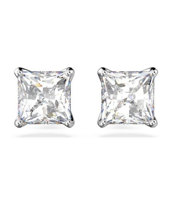 Swarovski Stilla Attract Rhodium belagte og zirconia ørestikker 5430365 til kvinder