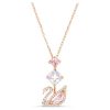 Swarovski Swan Rose Gold Tone Belagt og Zirconia vedhæng 5473024 Til Damer