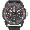 Luminox ICE SAR Artic gummirem Black Dial Swiss Quartz Diver',s XL.1051 200M herreur