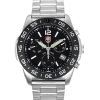 Luminox Pacific Diver Chronograph Rustfrit stål Black Dial Quartz XS.3142 200M herreur