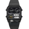 Citizen Analog Digital Dual Time Rustfrit Stål Sort Urskive Quartz JG2105-93E Herreur