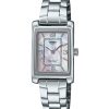 Casio Standard Analog rustfrit stål Perlemorskive Quartz LTP-1234DS-4A dameur