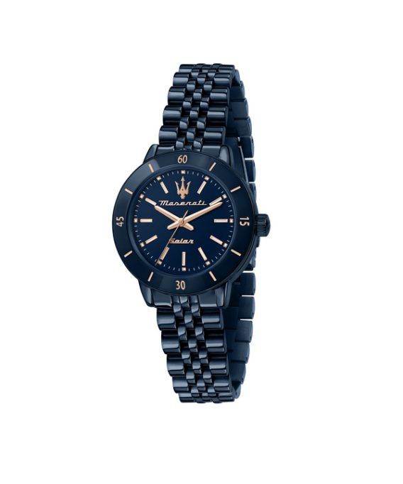 Maserati rustfrit stål Blue Dial Solar R8853149501 dameur