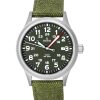 Ratio Quest Herre Field Watch Sapphire Canvas Rem Khaki Green Dial Quartz RTQ029 100M Lewis And Clark Edition