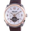 Renoveret Ingersoll The Michigan White Dial Open Heart Automatic I01103B herreur