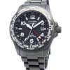 Renoveret Citizen Promaster Black Dial rustfrit stål Eco-Drive Diver',s BJ7107-83E 200M herreur