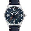 AVI-8 Spitfire Smith Birmingham læderrem Blue Dial Automatisk AV-4090-02 herreur