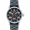 AVI-8 Dambuster Chadwick Meca-Quartz Koboltblå Læderrem Blue Dial AV-4113-01 Herreur