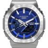 Casio G-Shock Analog Digital Full Metal Smartphone Link Blue Dial Solar GM-B2100AD-2A 200M herreur