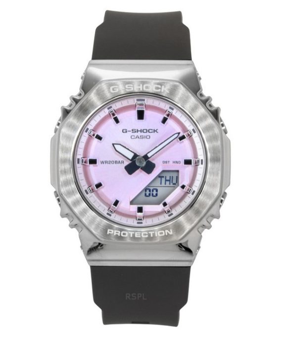 Casio G-Shock Analog Digital Bio-baseret harpiksrem Pink Urskive Quartz GM-S2110-4A 200M dameur