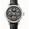 Ingersoll The Arc Moon Phase Læderrem Sort Skeleton Dial Automatisk I16001 herreur