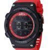 Invicta Racing Digital Chronograph Polyurethan Rem Black Dial Quartz 47528 100M herreur