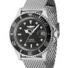 Invicta Pro Diver Rustfrit Stål Sort Urskive Automatisk Diver',s 47720 200M herreur