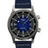 Longines Legend Diver læderrem Blue Dial Automatisk L3.774.4.90.2 300M herreur