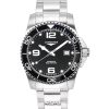 Longines HydroConquest Sunray Black med Super-LumiNov skive automatisk dykker L3.781.4.56.6 300M herreur