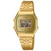 Casio Vintage digital guldfarvet armbånd i rustfrit stål Quartz LA680WEGV-9A dameur