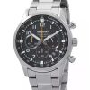 Seiko Discover More Sport Chronograph Rustfrit stål Black Dial Quartz SSB447P1 100M herreur