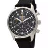 Seiko Discover More Sport Chronograph Nylonrem Black Dial Quartz SSB449P1 100M herreur