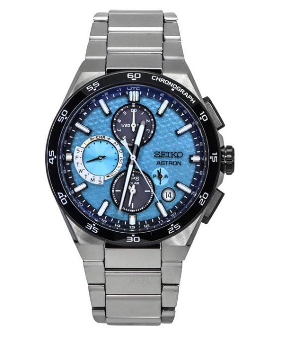 Seiko Astron Starfull Sky GPS Chronograph Limited Edition Blue Dial Solar SSH157J1 100M herreur